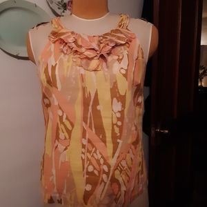 J Crew Print Top